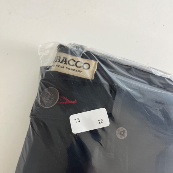 Tobacco Motorwear Co Black Denim Lined Straight Leg Cushioned Jeans Mens 28 x 32 - Picture 12 of 12